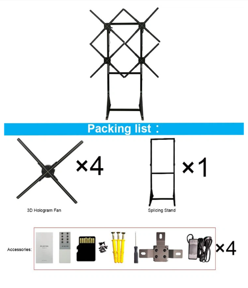 LGH009 - Giải pháp ghép nối quạt 3D holographic 22 tốt nhất - 1