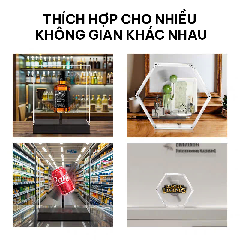 Led 3d hologram mini P20 ứng dụng thực tế